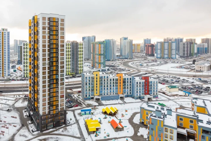 Short-term studio apartment at 24 Aerodromnaya Str., Minsk