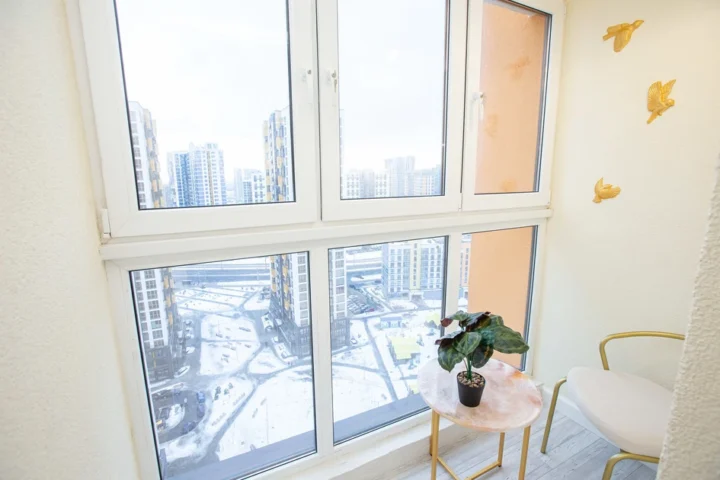 Short-term studio apartment at 24 Aerodromnaya Str., Minsk