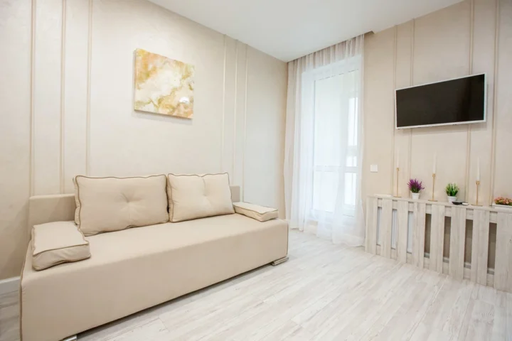 Short-term studio apartment at 24 Aerodromnaya Str., Minsk
