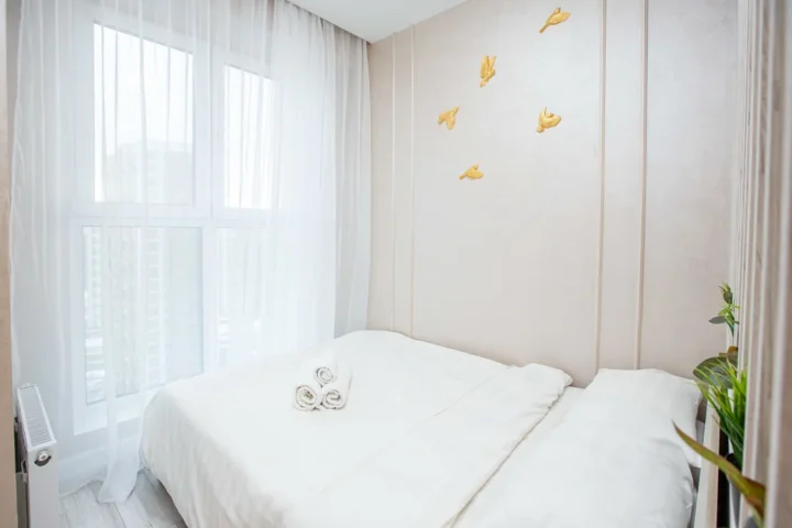 Short-term studio apartment at 24 Aerodromnaya Str., Minsk