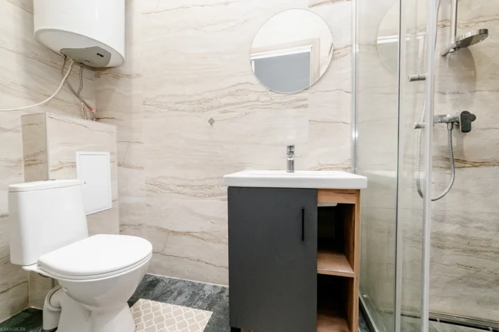 Short-term studio apartment at 2 Amuratorskaya Str., Minsk