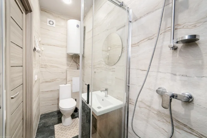 Short-term studio apartment at 2 Amuratorskaya Str., Minsk