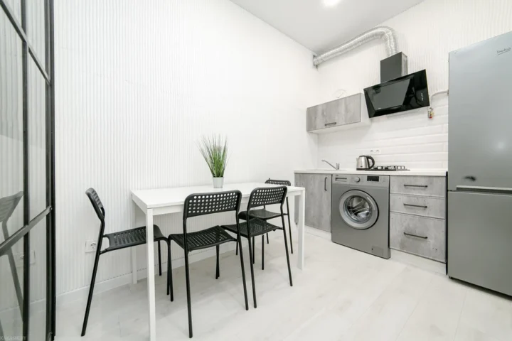 Short-term studio apartment at 2 Amuratorskaya Str., Minsk