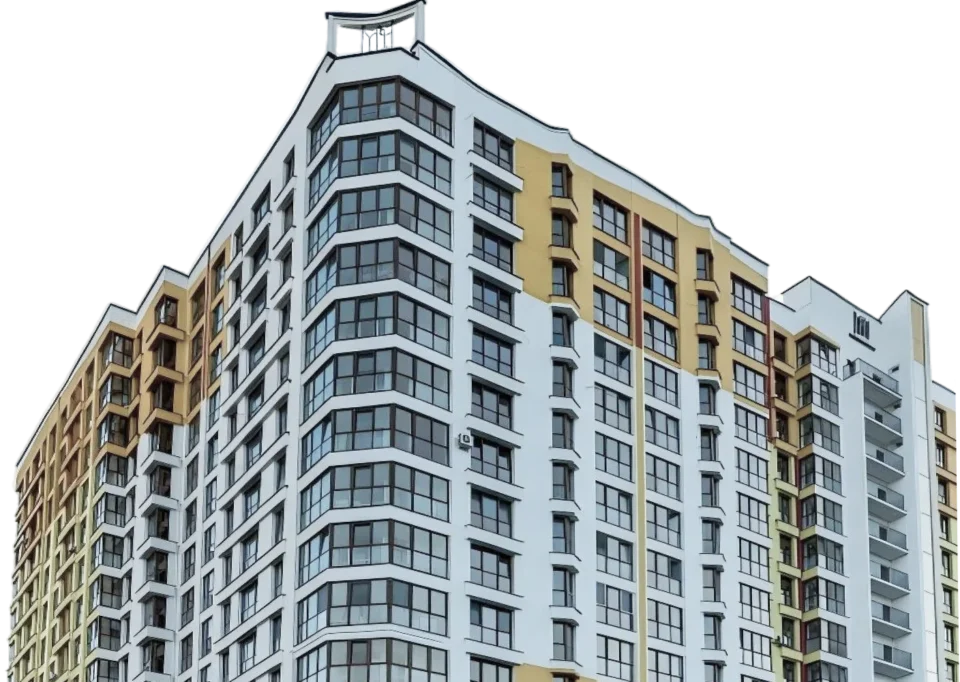 Многоквартирный дом с квартирами в Минске, которые можно снять на сутки