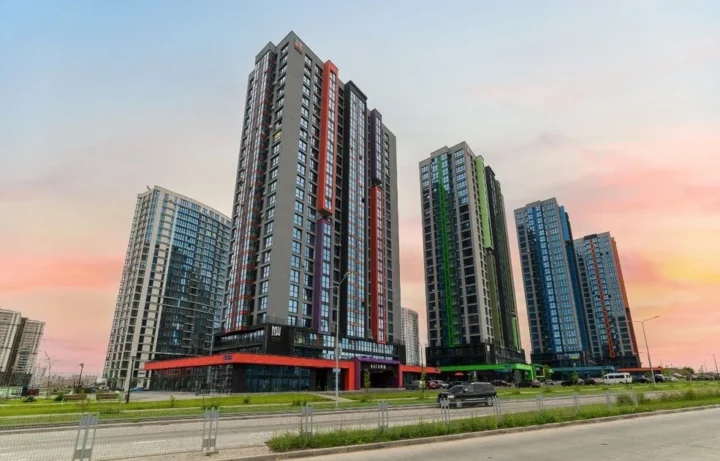 Short-term studio apartment at 11 Bratskaya Str., Minsk