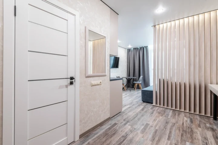 Short-term studio apartment at 29 Brilevskaya Str., Minsk