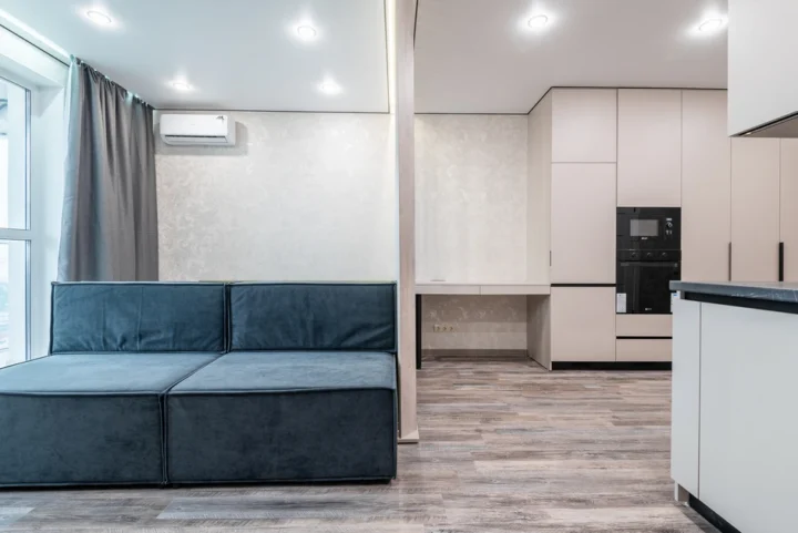 Short-term studio apartment at 29 Brilevskaya Str., Minsk