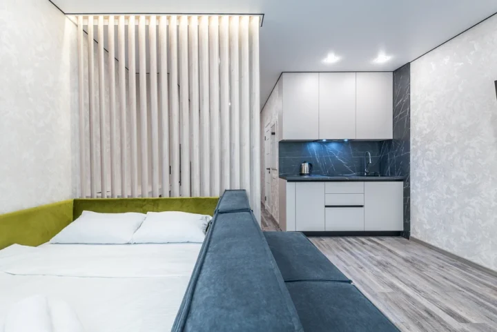 Short-term studio apartment at 29 Brilevskaya Str., Minsk