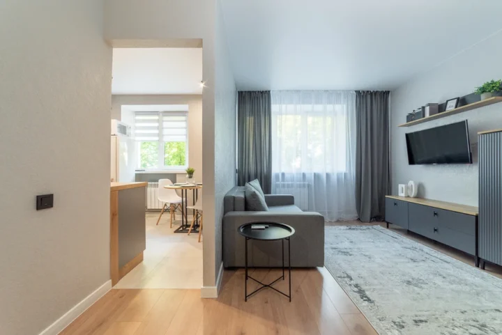 Интерьер 1-комнатной квартиры на сутки по адресу: Минск, ул. Дорошевича, 4