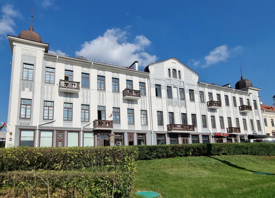 Гостиный двор в Верхнем городе в Минске