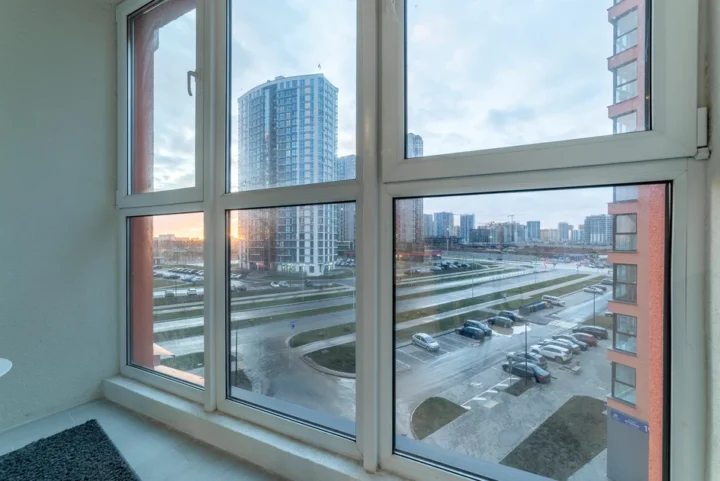 Short-term studio apartment at 23 Igorya Luchenka Str., Minsk