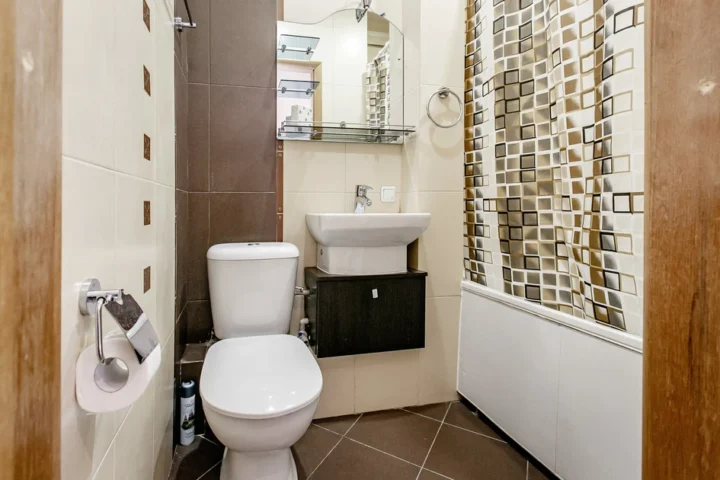 Short-term studio apartment at 5 Kalvariyskaya Str., Minsk