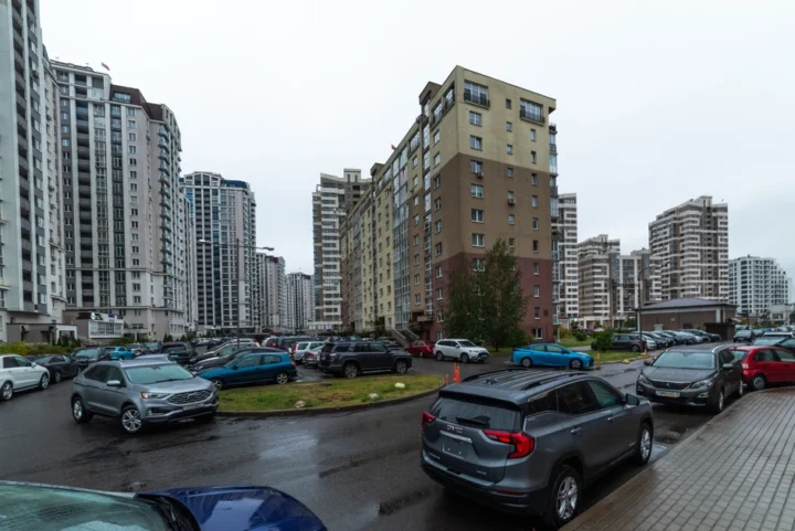 Short-term 1-bedroom apartment at 2 Kirilla Turovskogo Str., Minsk