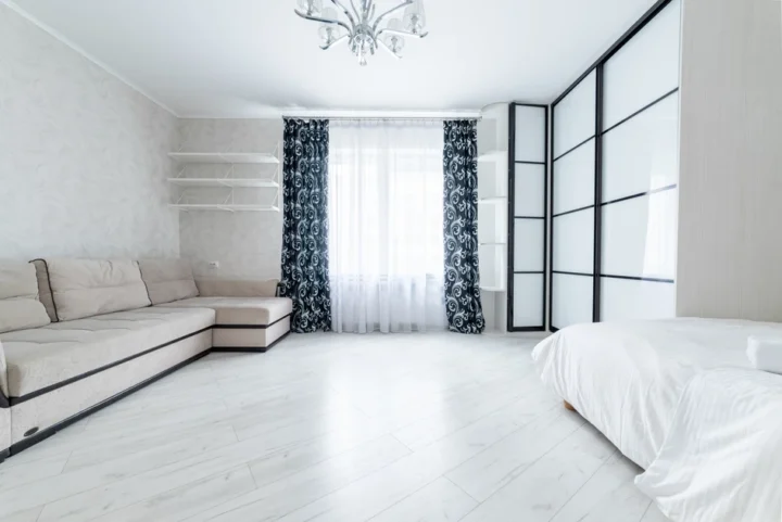 Short-term 1-bedroom apartment at 2 Kirilla Turovskogo Str., Minsk