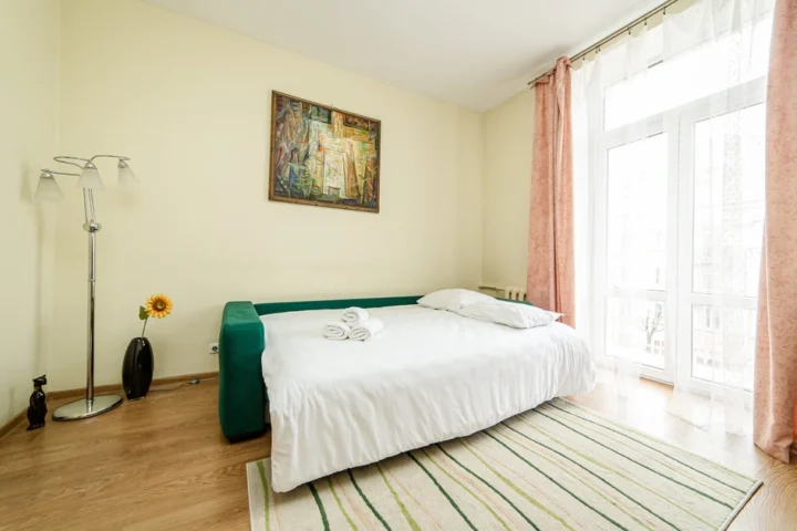 Short-term 2-bedroom apartment at 18 Krasnaya Str., Minsk