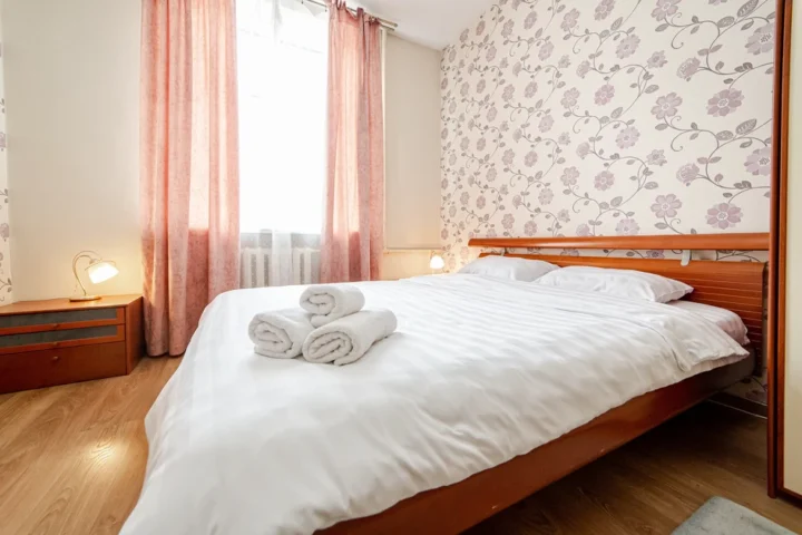 Short-term 2-bedroom apartment at 18 Krasnaya Str., Minsk