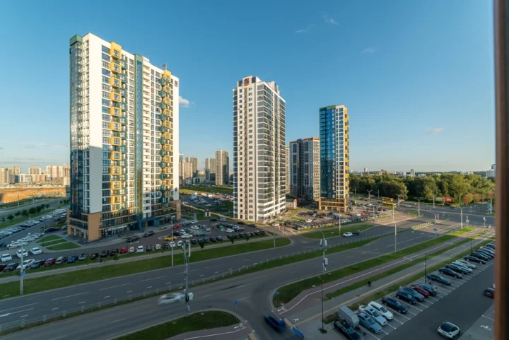 Интерьер квартиры-студии на сутки по адресу: Минск, ул. Михаила Савицкого, 12