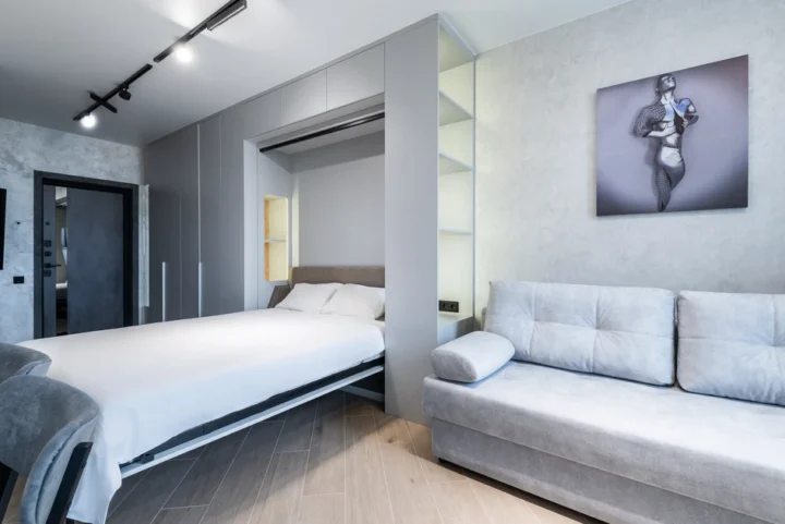 Short-term studio apartment at 37 Mikhaila Savitskogo Str., Minsk