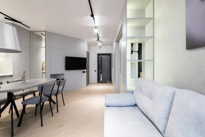 Short-term studio apartment at 37 Mikhaila Savitskogo Str., Minsk