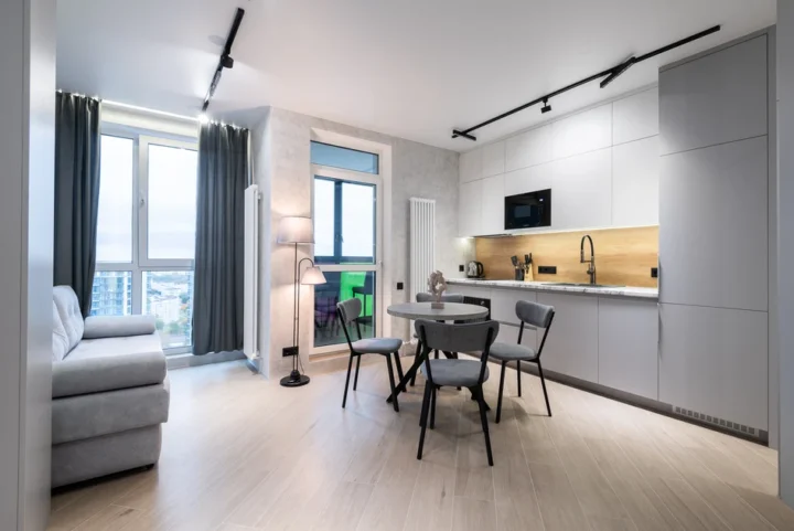 Short-term studio apartment at 37 Mikhaila Savitskogo Str., Minsk