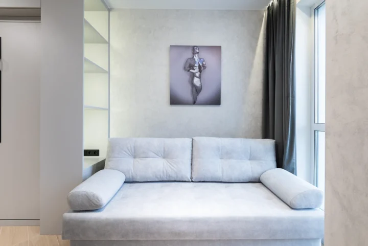 Short-term studio apartment at 37 Mikhaila Savitskogo Str., Minsk