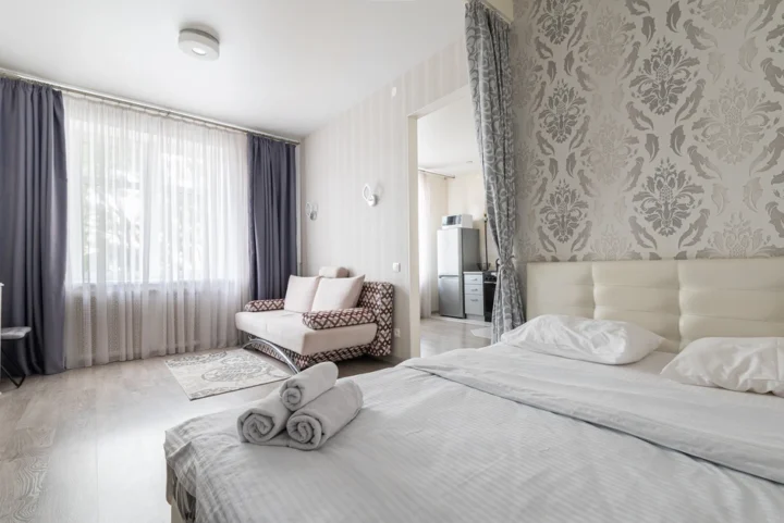 Short-term 1-bedroom apartment at 48 Nezavisimosti Ave., Minsk