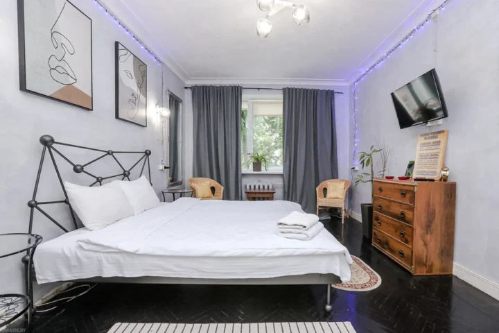 Short-term 1-bedroom apartment at 83 Nezavisimosti Ave., Minsk