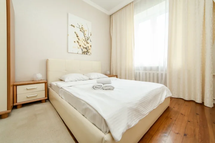 Short-term 2-bedroom apartment at 91 Nezavisimosti Ave., Minsk