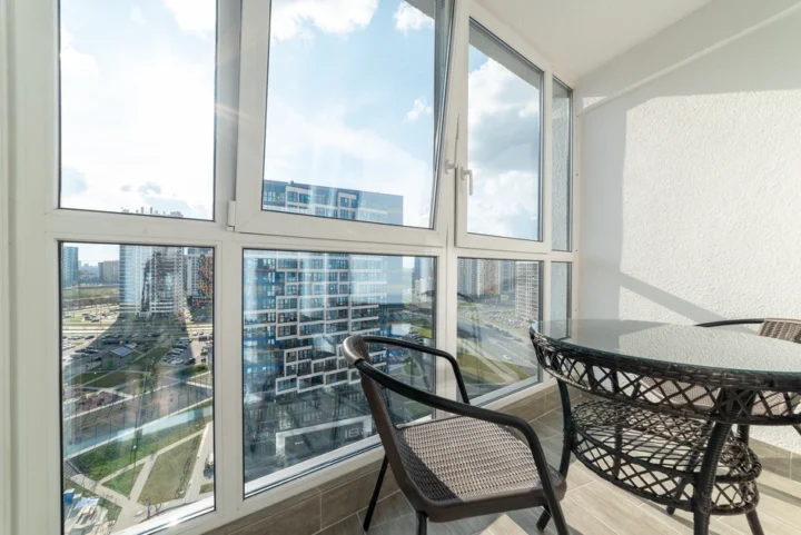 Интерьер квартиры-студии на сутки по адресу: Минск, ул. Николы Теслы, 20