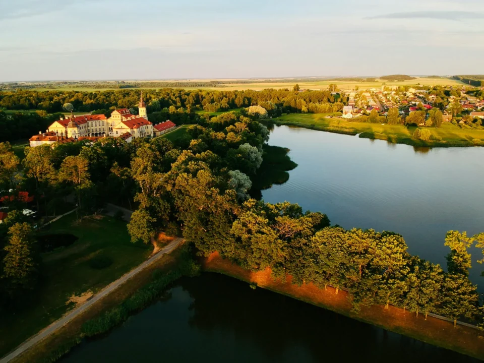 Несвижский замок недалеко от Минска
