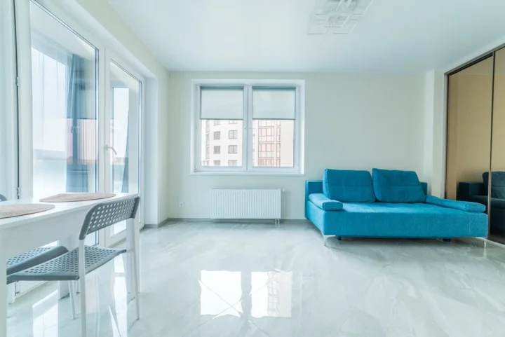 Интерьер квартиры-студии на сутки по адресу: Минск, пр. Независимости, 88