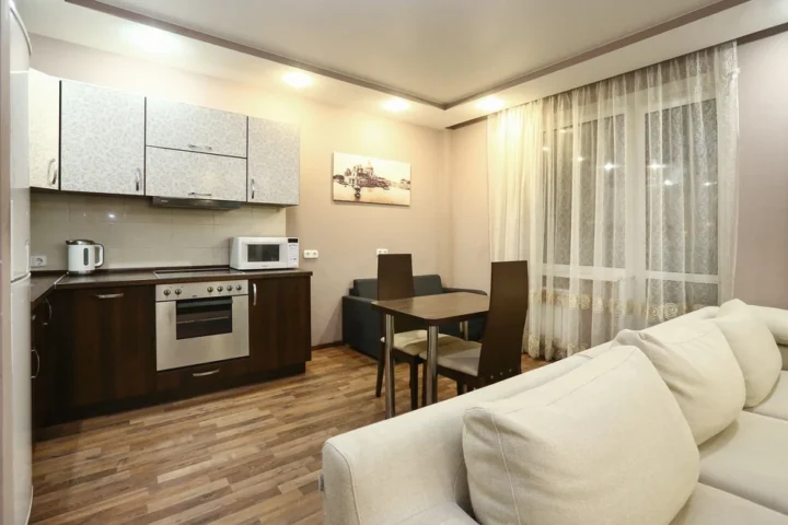 Short-term 2-bedroom apartment at 4d Skryganova Str., Minsk