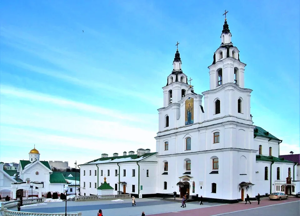 Свято-Духов собор в Верхнем городе в Минске