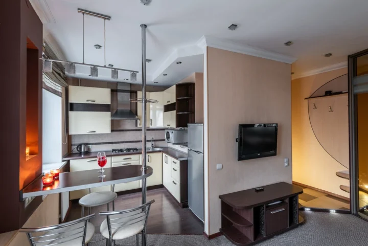 Интерьер квартиры-студии по адресу: Минск, ул. Амураторская, 2