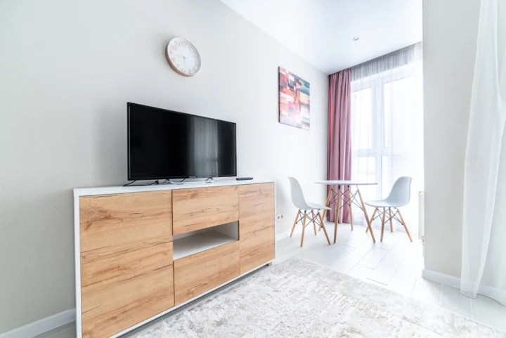 Short-term studio apartment at 19 Igorya Luchenka Str., Minsk