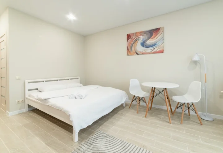 Short-term studio apartment at 20 Nikoly Tesly Str., Minsk