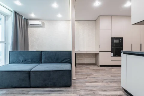 Интерьер квартиры-студии на сутки по адресу: Минск, Брилевская, 29