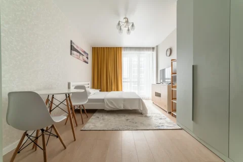 Интерьер 1-комнатной квартиры на сутки, г. Минск, улица Игоря Лученка, 13