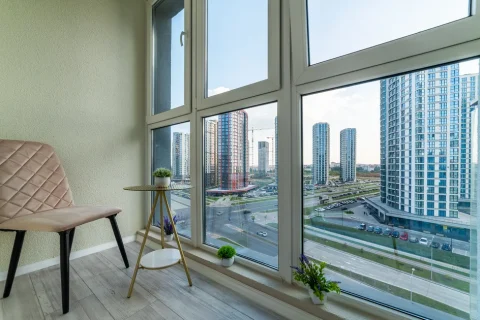 Интерьер 1-комнатной квартиры на сутки, г. Минск, улица Игоря Лученка, 25