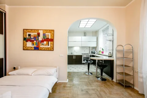 Интерьер 1-комнатной квартиры на сутки, г. Минск, улица Кальварийская, 5