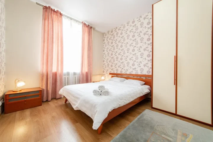 Short-term 2-bedroom apartment at 18 Krasnaya Str., Minsk