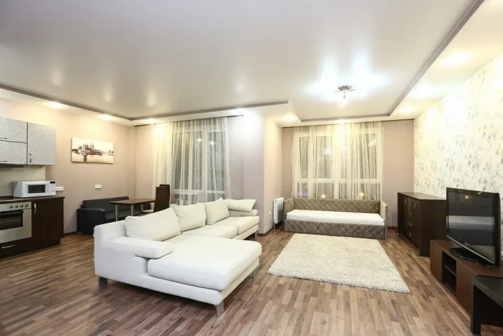 Short-term 2-bedroom apartment at 4d Skryganova Str., Minsk