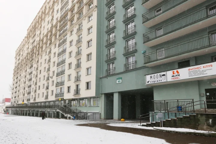 Short-term 2-bedroom apartment at 40 Voronyanskogo Str., Minsk